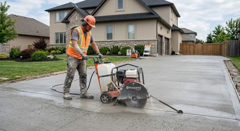 Walkway Cutting in Corpus Christi, TX